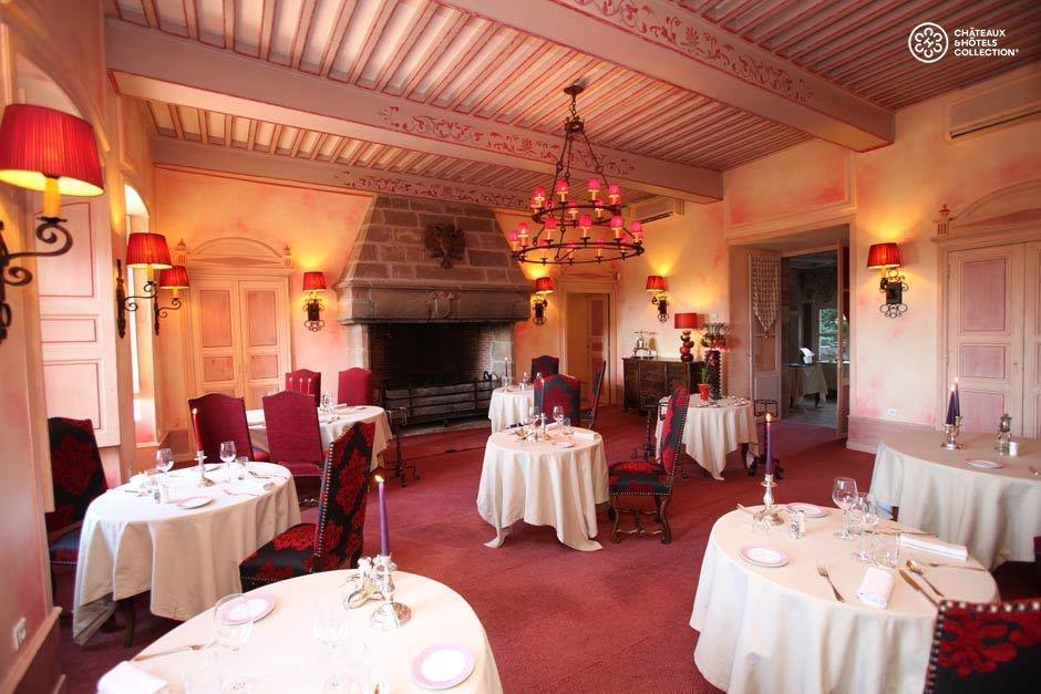 Hotel Chateau De Castel Novel - Les Collectionneurs Varetz Restaurang bild